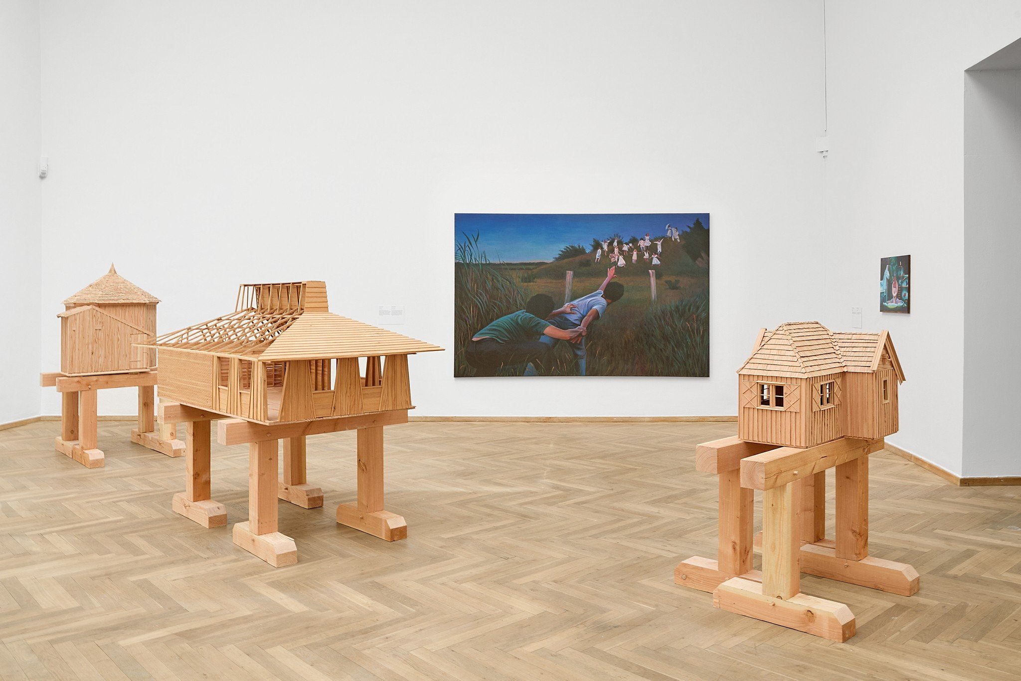 Forårsudstillingen, Kunsthal Charlottenborg, installation view with Bjergtaget