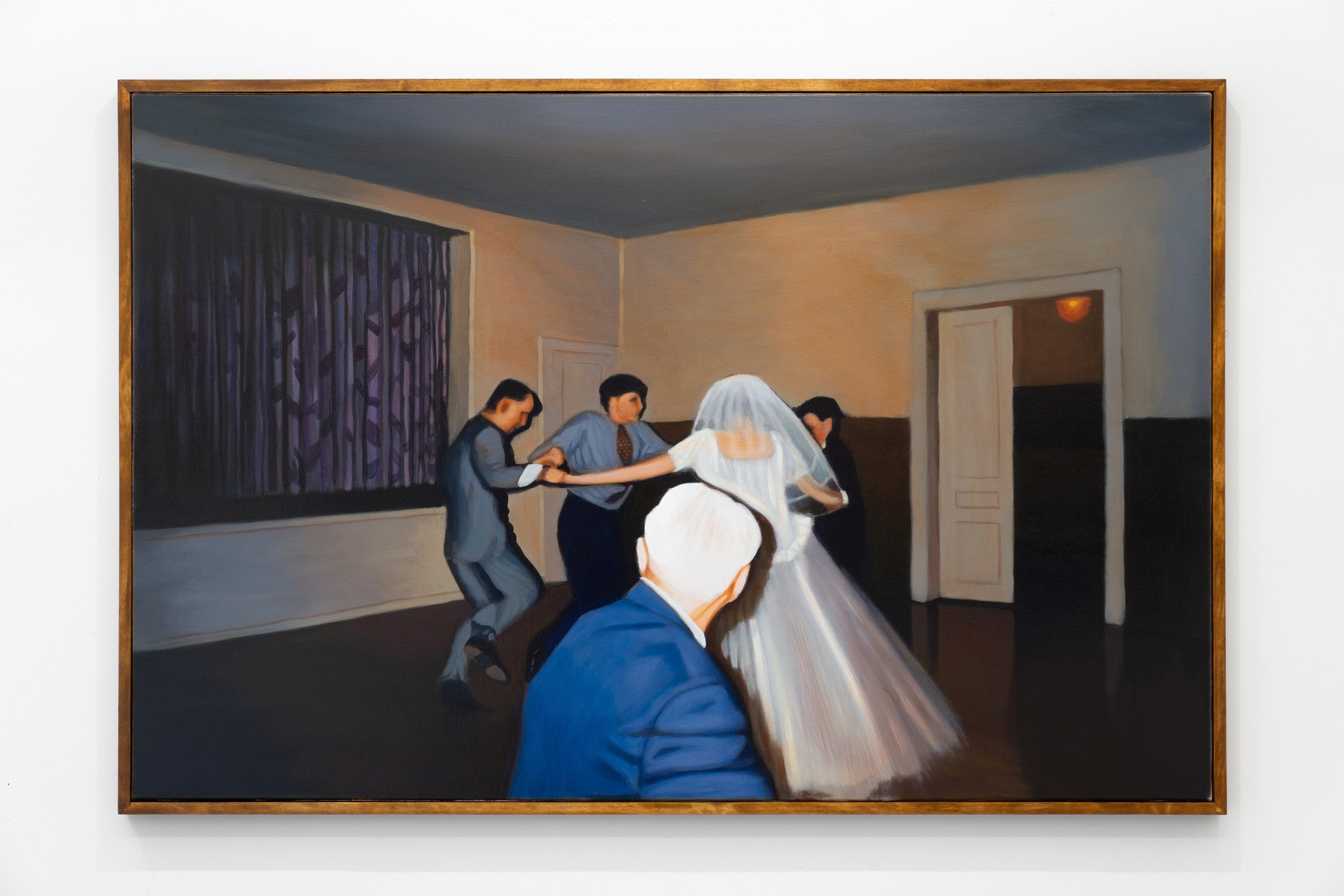 Peter Rolsted — Første og sidste gang, 2025. Acrylic on linen.